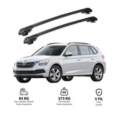SKODA KAMIQ 2019 et modèles ultérieurs TRX1 Thunder Carrier Barres transversales pour galerie de toit de voiture, 2 barres